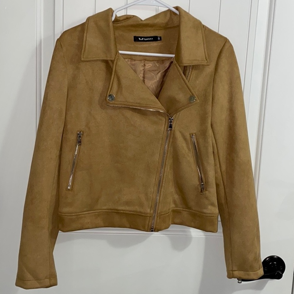 Faux Suede Jacket size Small